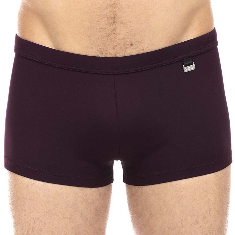 HOM Marina Swim Shorts, Red Wine