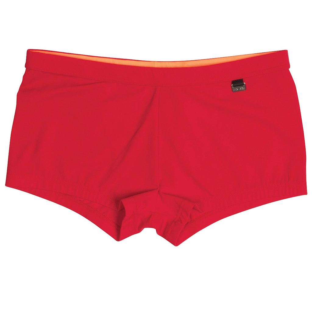 HOM Splash Swim Shorts, Red
