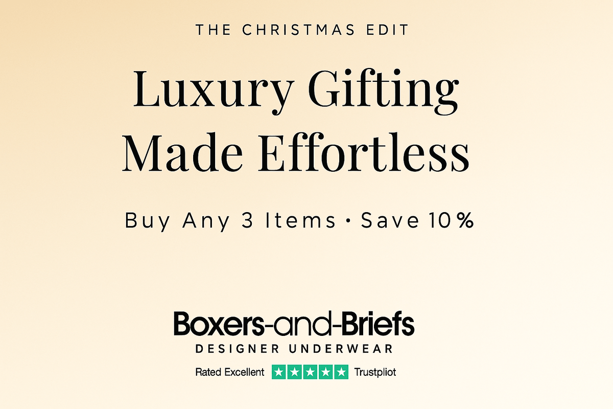 The Christmas Edit | Luxury Designer Underwear Gifts 2025 - Boxers & Briefs