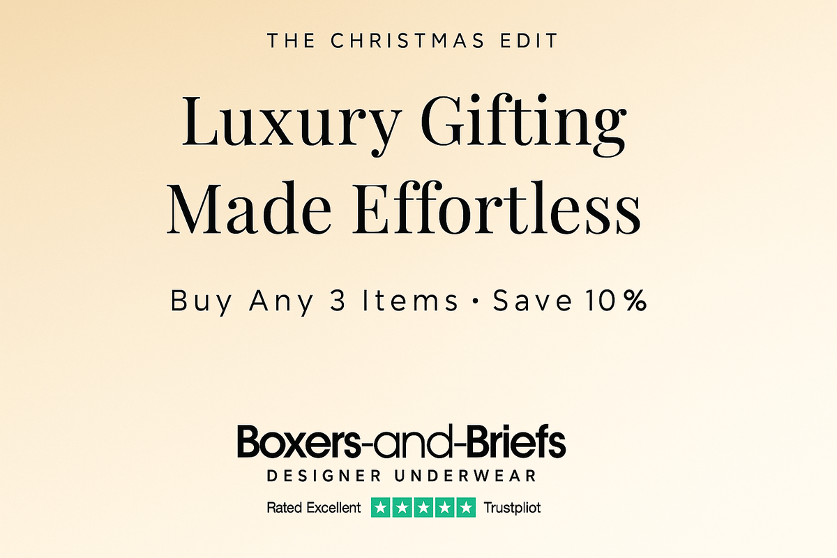 The Christmas Edit | Luxury Designer Underwear Gifts 2025 - Boxers & Briefs
