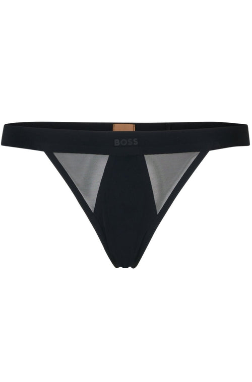 BOSS - Audrey String, Black - Boxers - and - Briefs.net