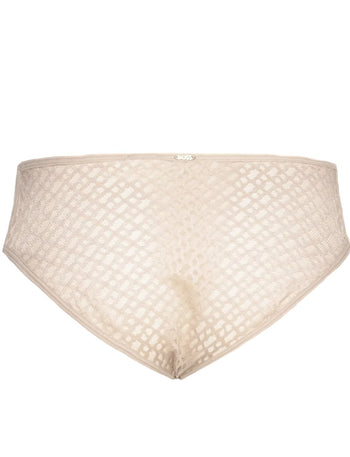 BOSS - B - Lace Brief, Open Beige - Boxers - and - Briefs.net