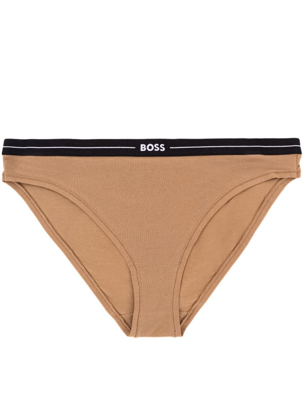 BOSS - 3 - Pack Power Logo Briefs, Black/White/Beige - Boxers - and - Briefs.net