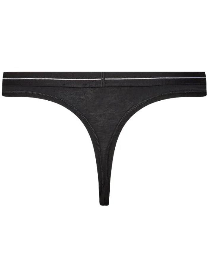 BOSS - 3 - Pack Power Logo Thongs, Black/White/Beige - Boxers - and - Briefs.net