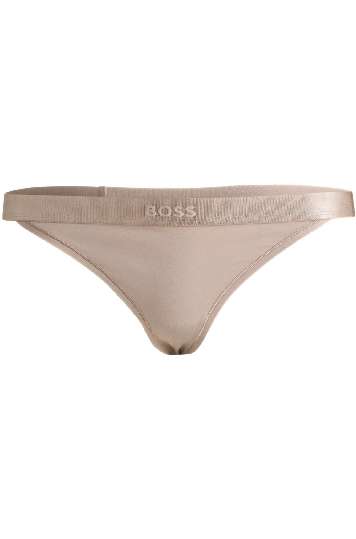 BOSS - Bea Cotton Modal String, Light Beige - Boxers - and - Briefs.net