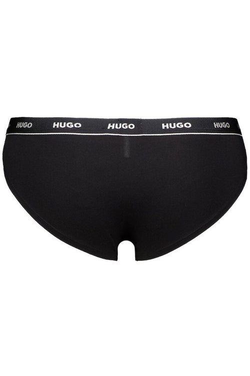 HUGO - 3 - Pack Classic Logo Briefs, Black/Red/White - Boxers - and - Briefs.net