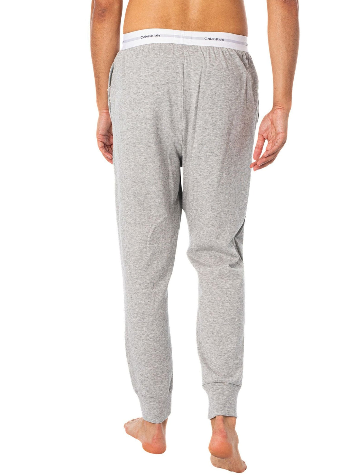 Calvin Klein Modern Terry Logo Waistband Jogging Bottoms, Grey