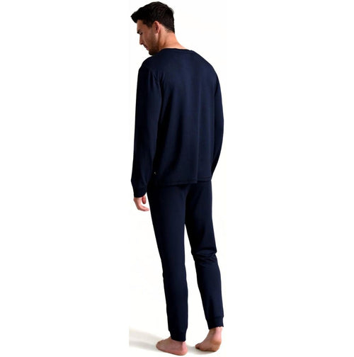 Ted Baker - Luxe Modal Lounge Jogging Bottoms, Navy - Boxers - and - Briefs.net