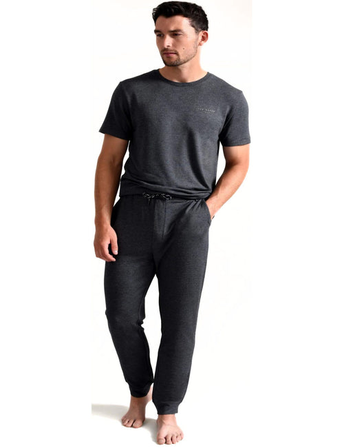 Ted Baker - Luxe Modal Lounge T-Shirt, Grey Heather - Boxers - and - Briefs.net