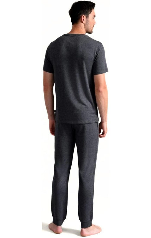 Ted Baker - Luxe Modal Lounge T-Shirt, Grey Heather - Boxers - and - Briefs.net