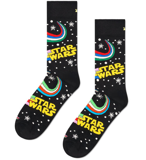 Happy Socks - Star Wars Title Socks, Navy - Boxers - and - Briefs.net