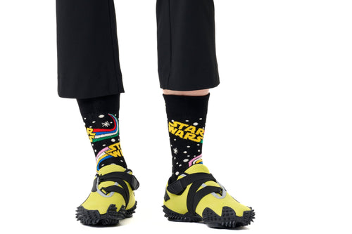 Happy Socks - Star Wars Title Socks, Navy - Boxers - and - Briefs.net