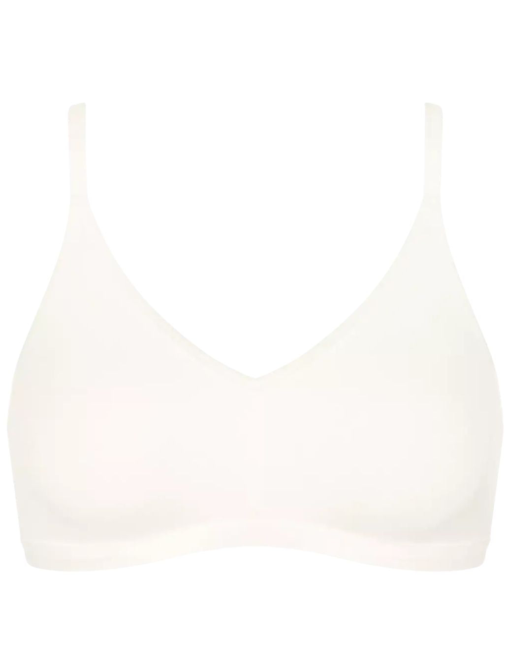 Go Daily Cotton Soft Bra, Silk White