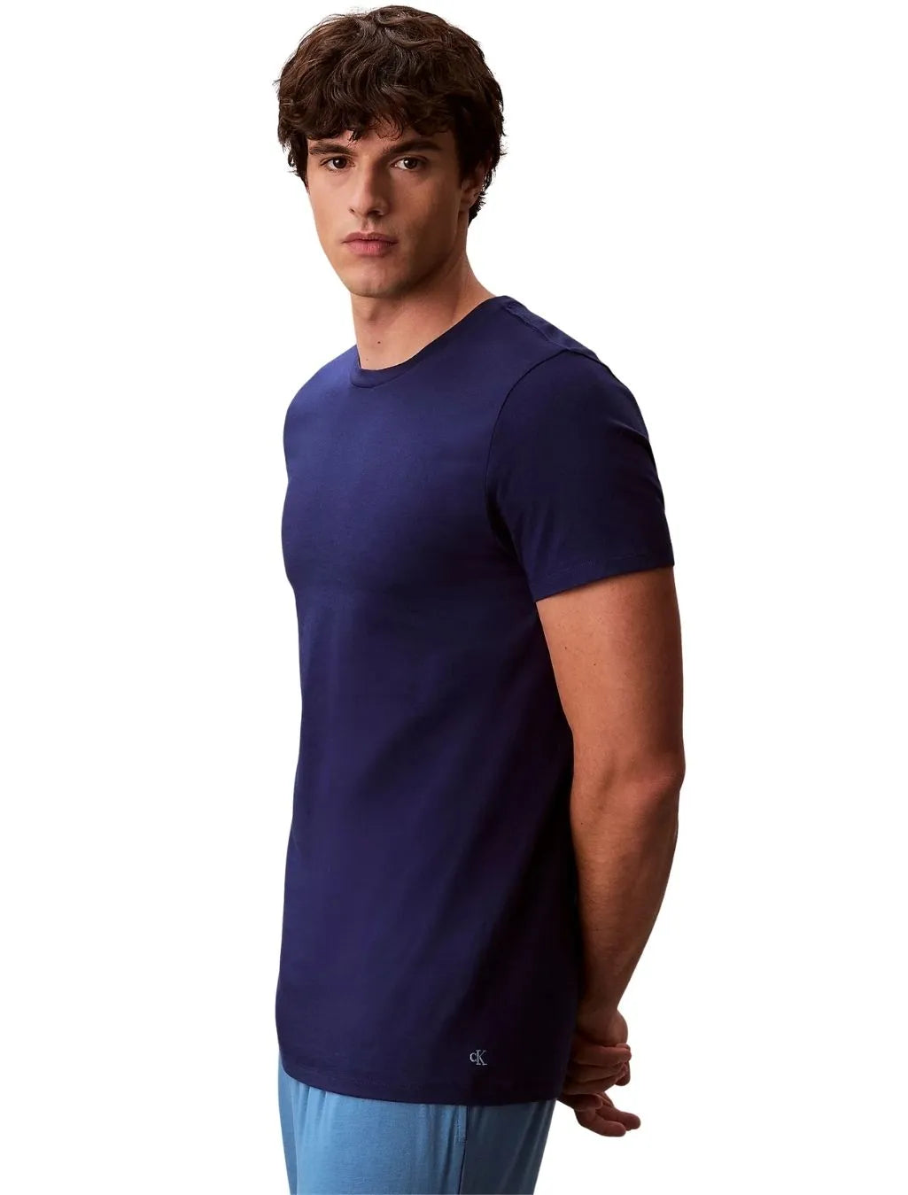 3-Pack Cotton Classics T-Shirts, Blue Combination