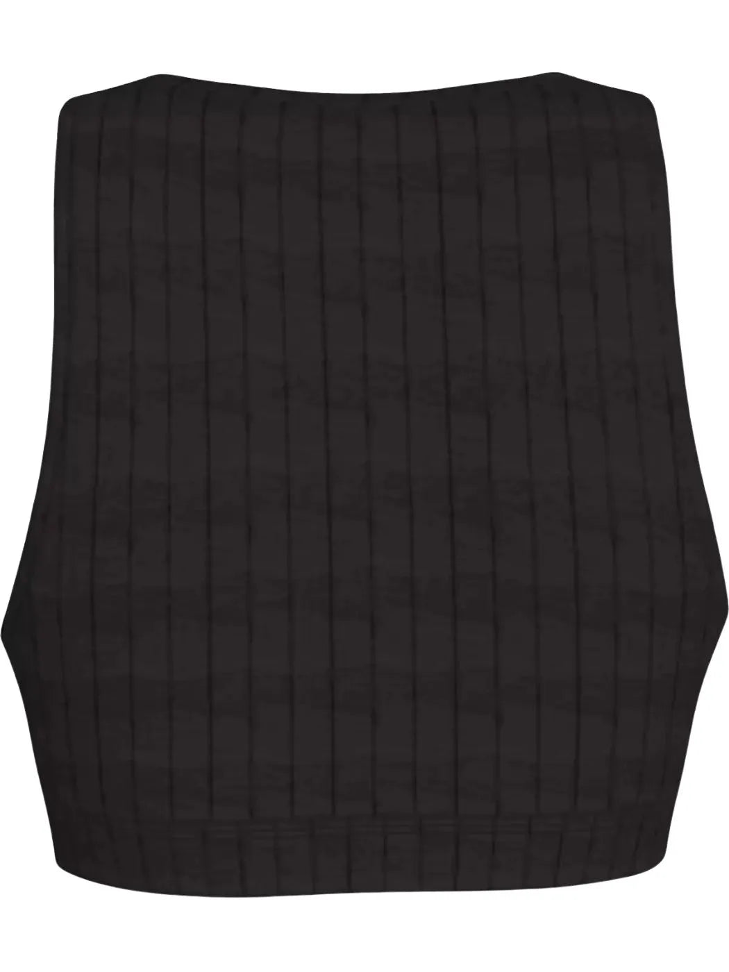 Heritage Athletic Cotton Unlined Bralette, Black