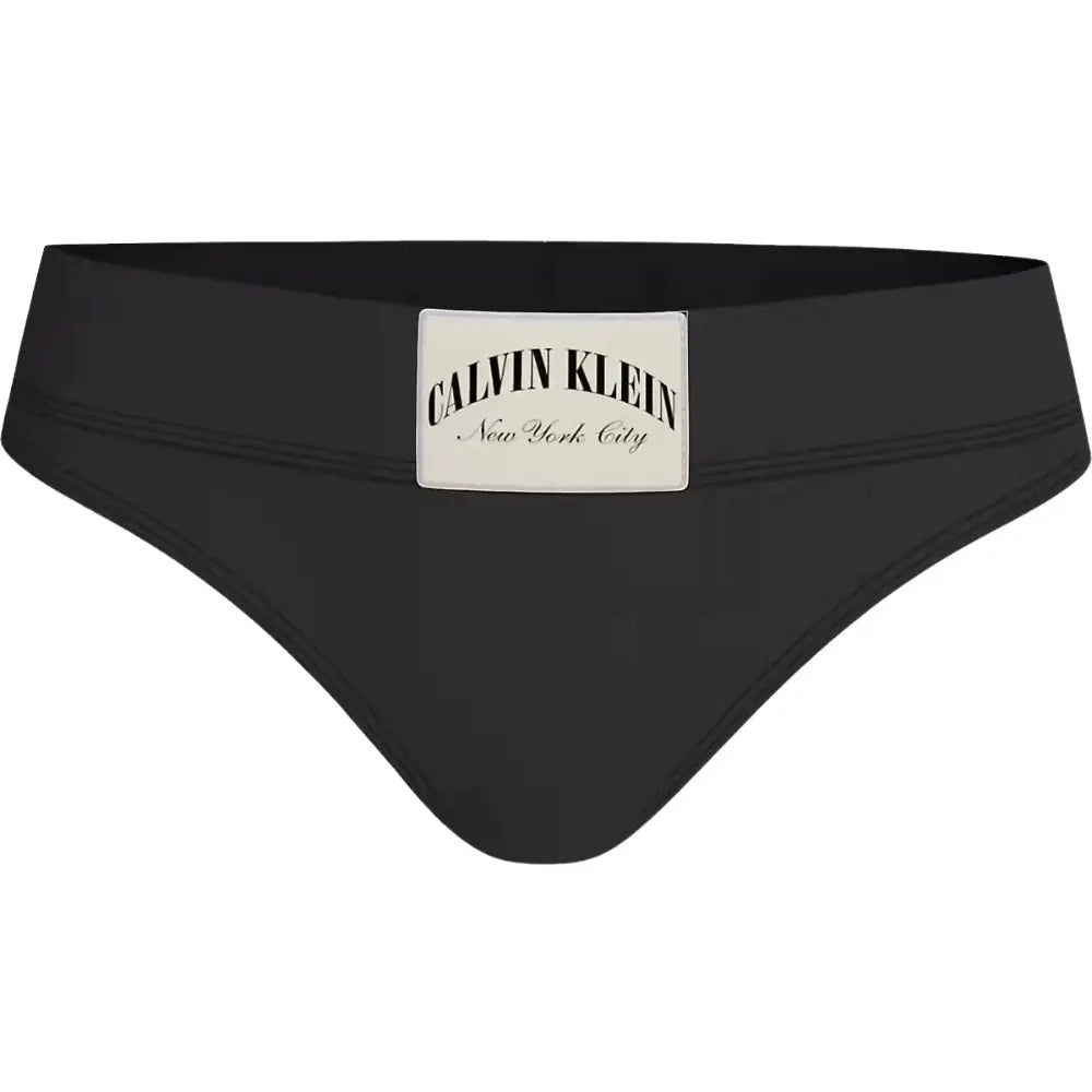 Heritage Athletic Cotton Thong, Black