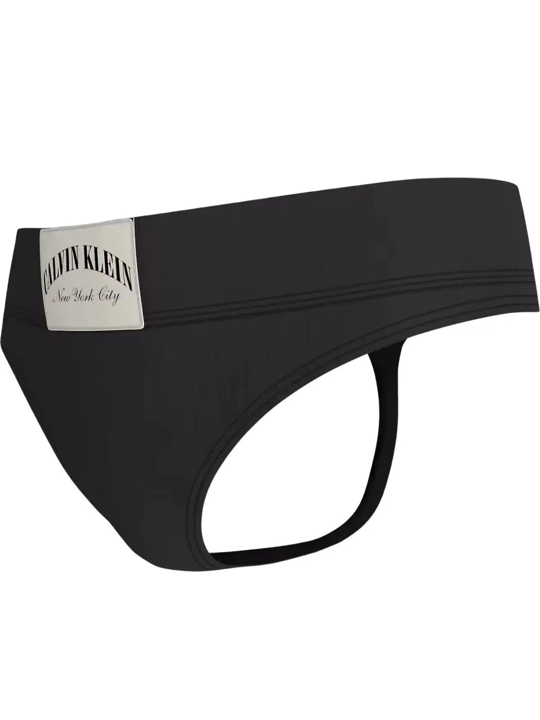 Heritage Athletic Cotton Thong, Black