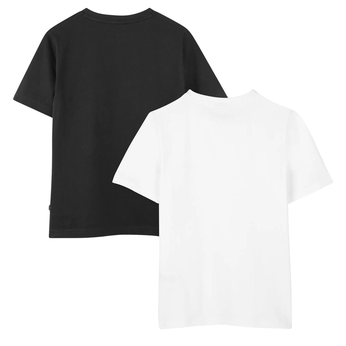 Boys 2-Pack Classic T-Shirts, Black/White