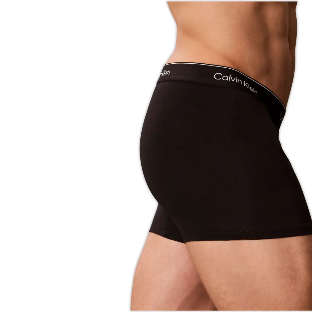 5-Pack Icon Cotton Stretch 'Relaxed Dart' Boxer Trunks, Black/white
