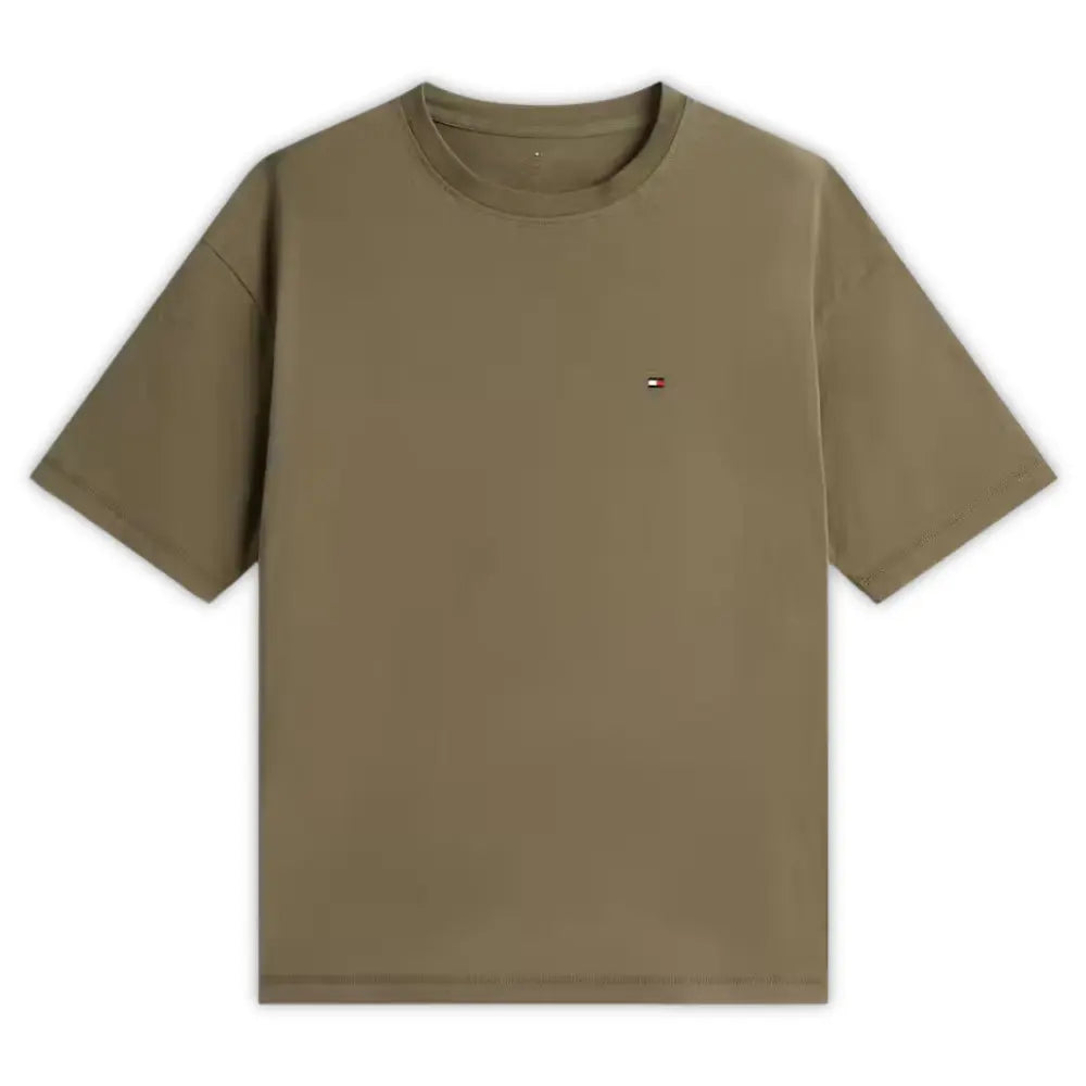 TH Original Jersey T-Shirt & Shorts Pyjama Set, Utility Olive