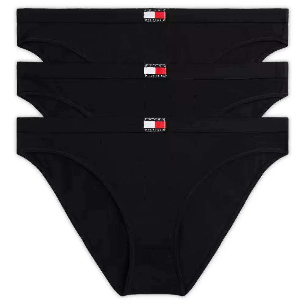 3-Pack TH Essentials Bikini Briefs, Black