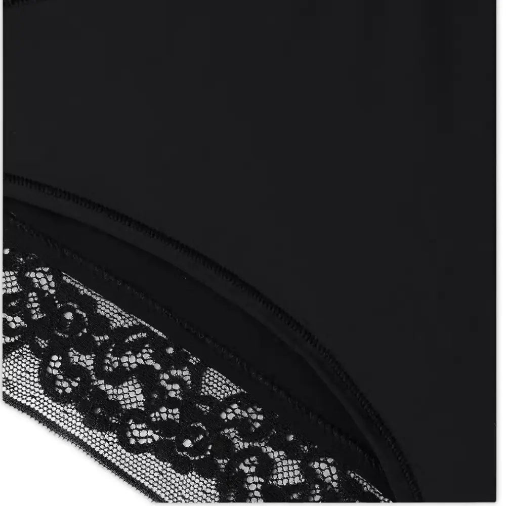TH Comfort Lace Bikini Brief, Black