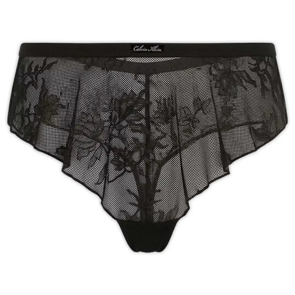 Icon Lace Tanga Thong, Black