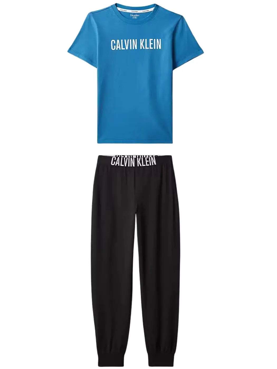 Boys Intense Power Pyjama Set, Blue/Black