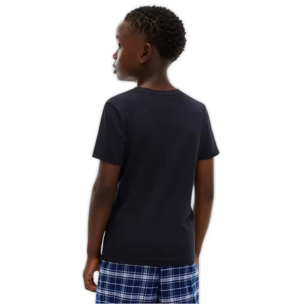 2-Pack Flag Logo Boys T-Shirts, Navy/White