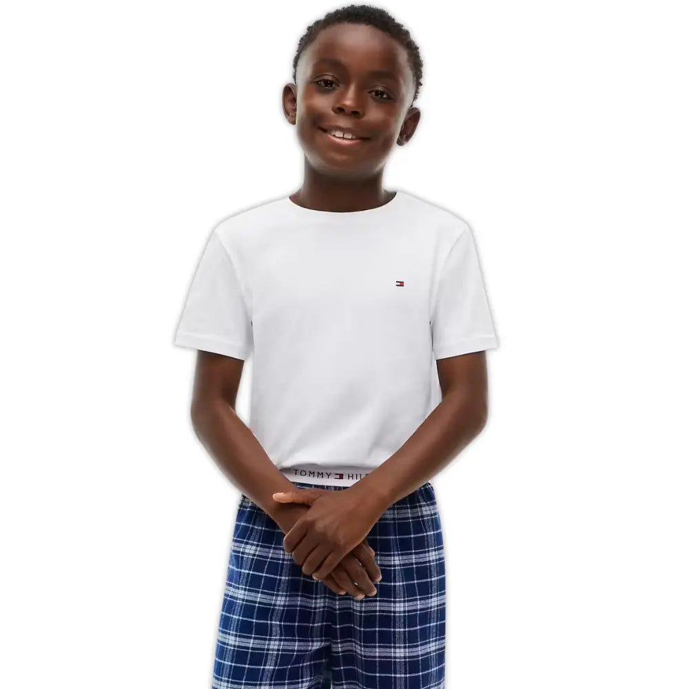 2-Pack Flag Logo Boys T-Shirts, Navy/White