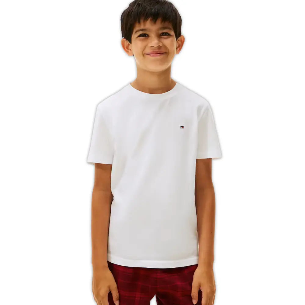 2-Pack Flag Logo Boys T-Shirts, Navy/White