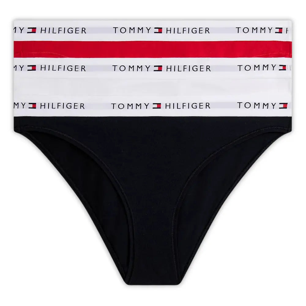 3-Pack TH Original Bikini Briefs, Desert Sky, White and Primary Red