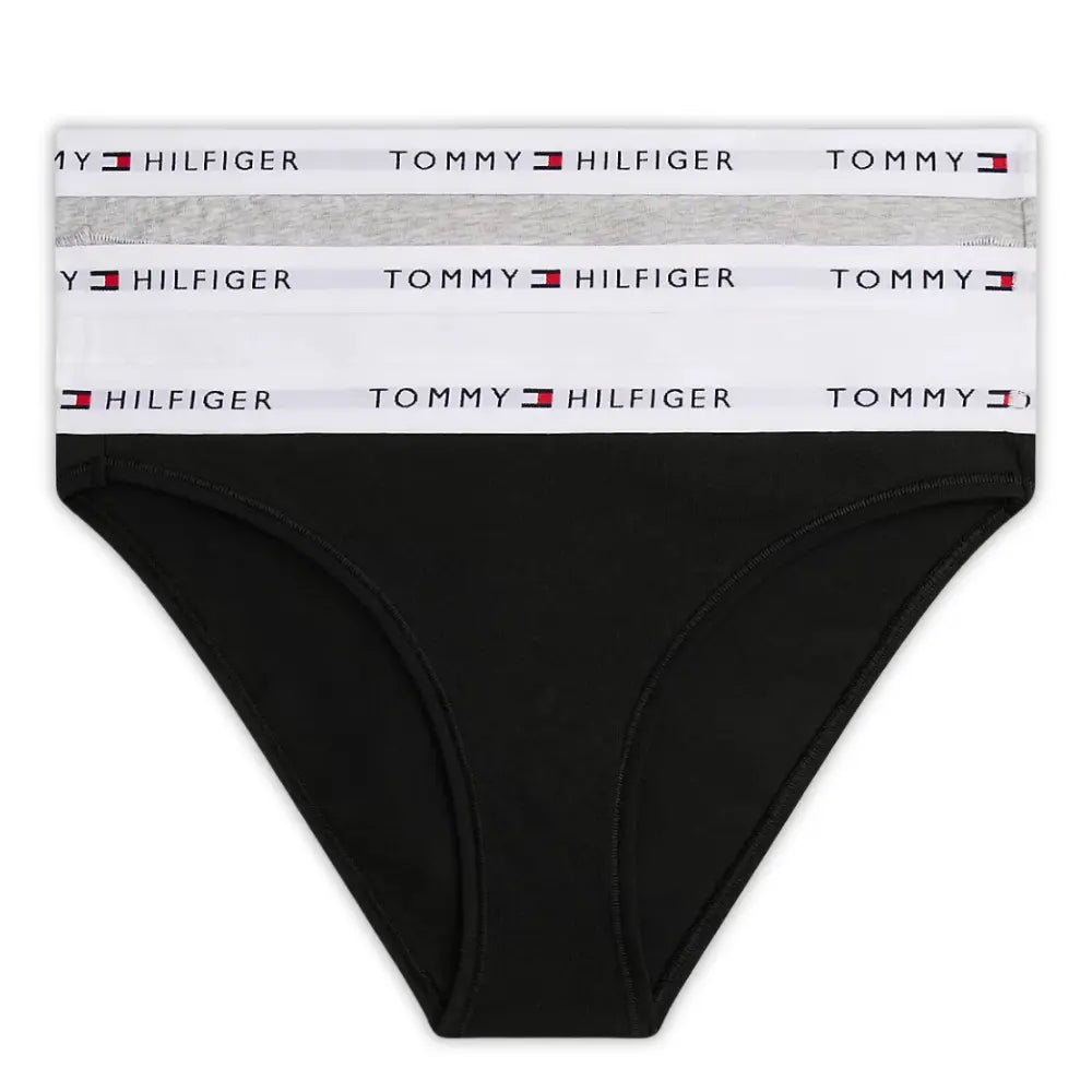 3-Pack TH Original Bikini Briefs, Black, White & Grey