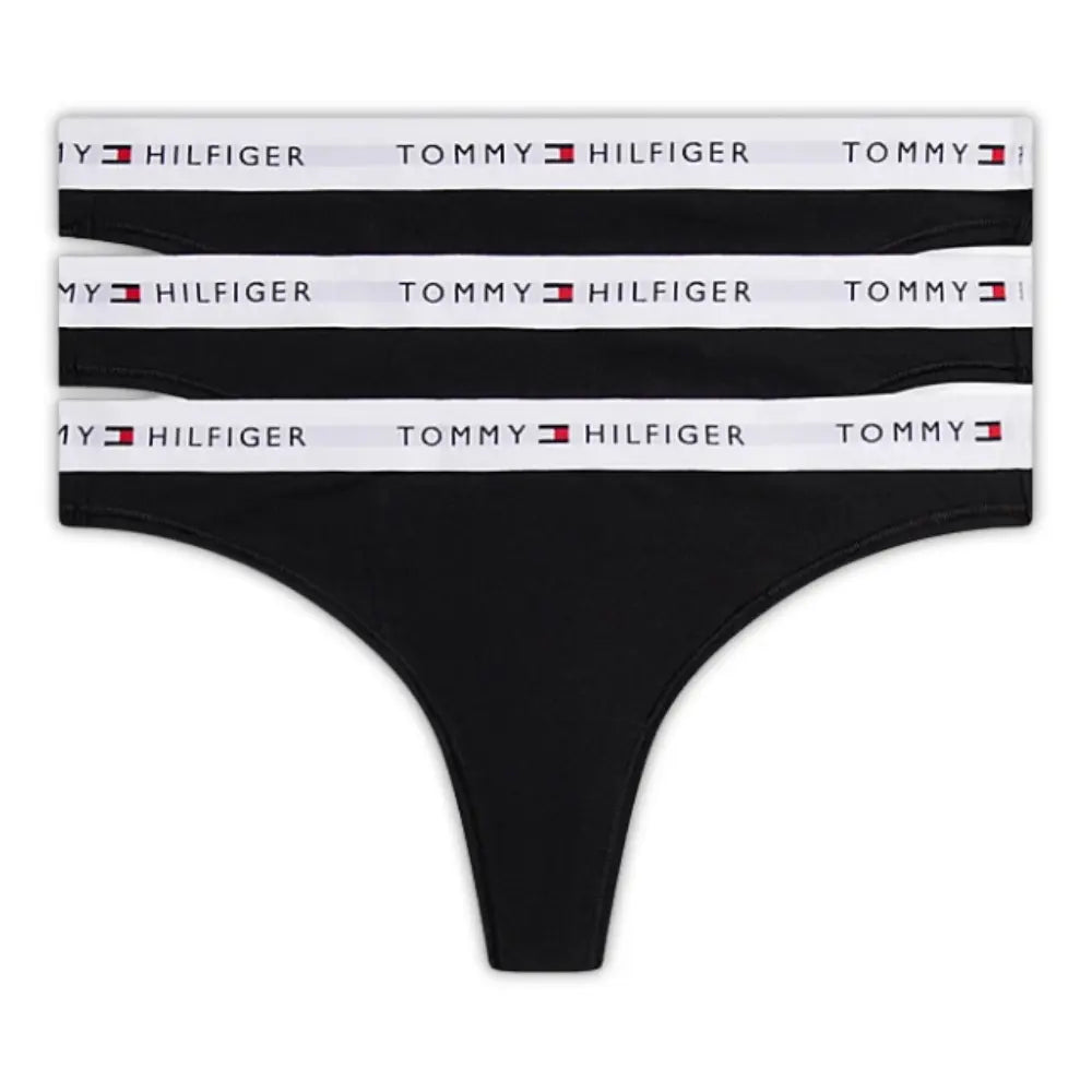 3-Pack TH Original Thongs, Black