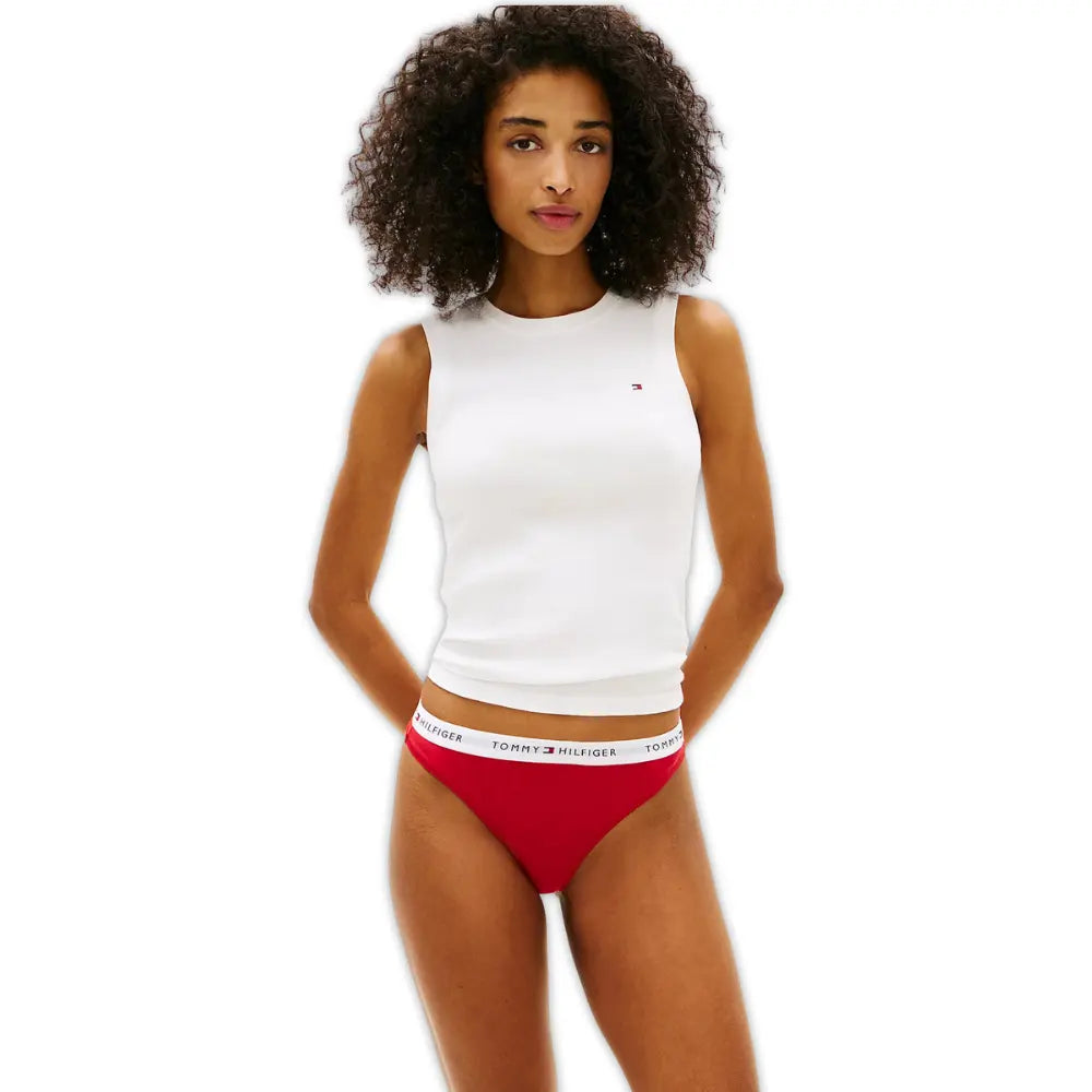 3-Pack TH Original Thongs, Navy, White and Red