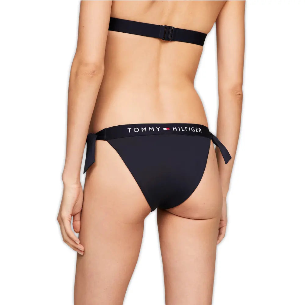 TH Original Cheeky Side-Tie Swim Bikini Bottoms, Navy