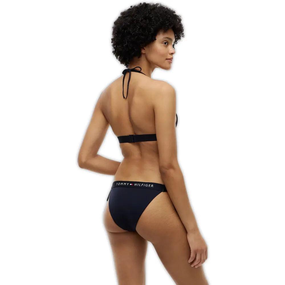 TH Original Cheeky Side-Tie Swim Bikini Bottoms, Navy