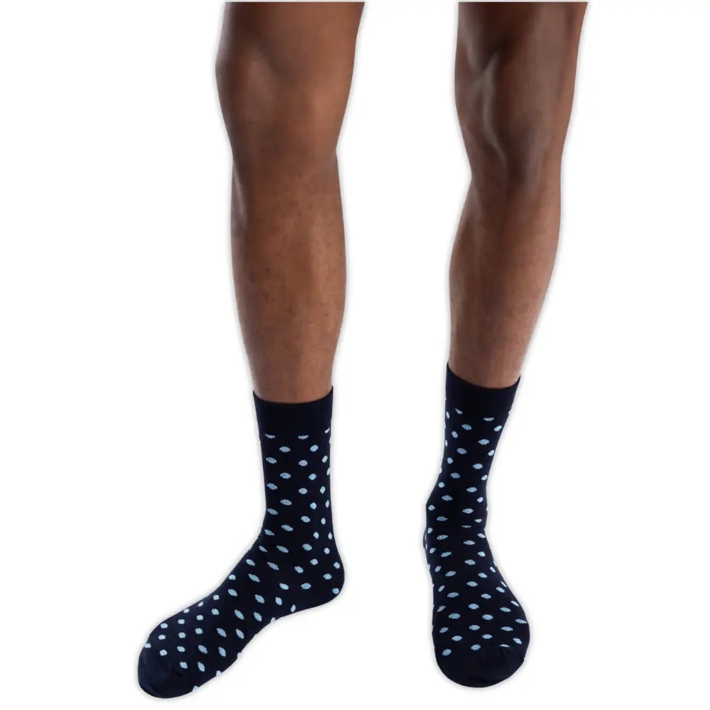 5-Pack Everyday Dog Socks, Blue