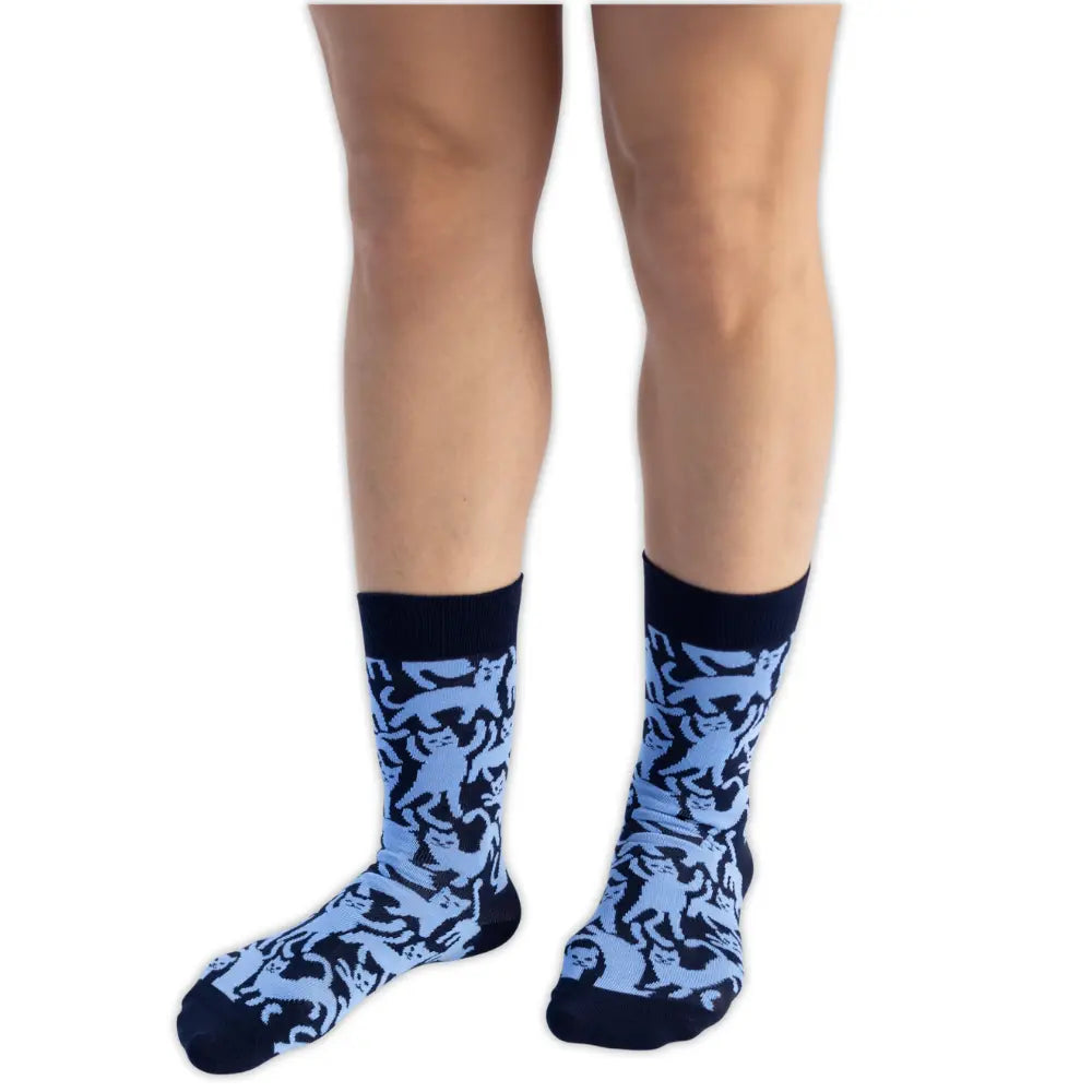 Cat Sock, Navy