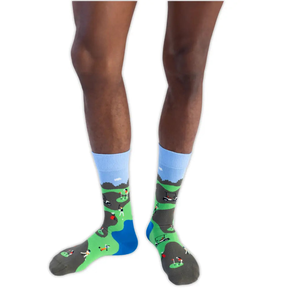 Golf Sock, Green