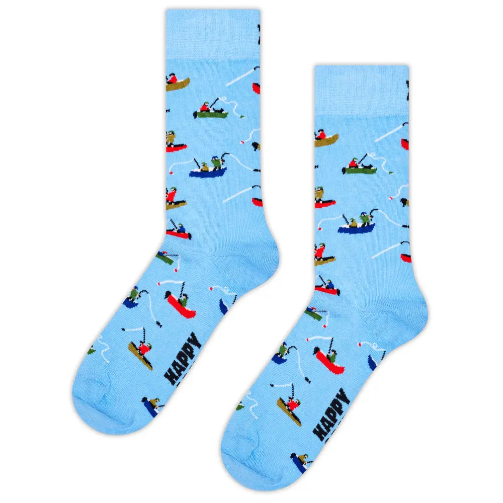 Fishing Boat Sock, Light Blue