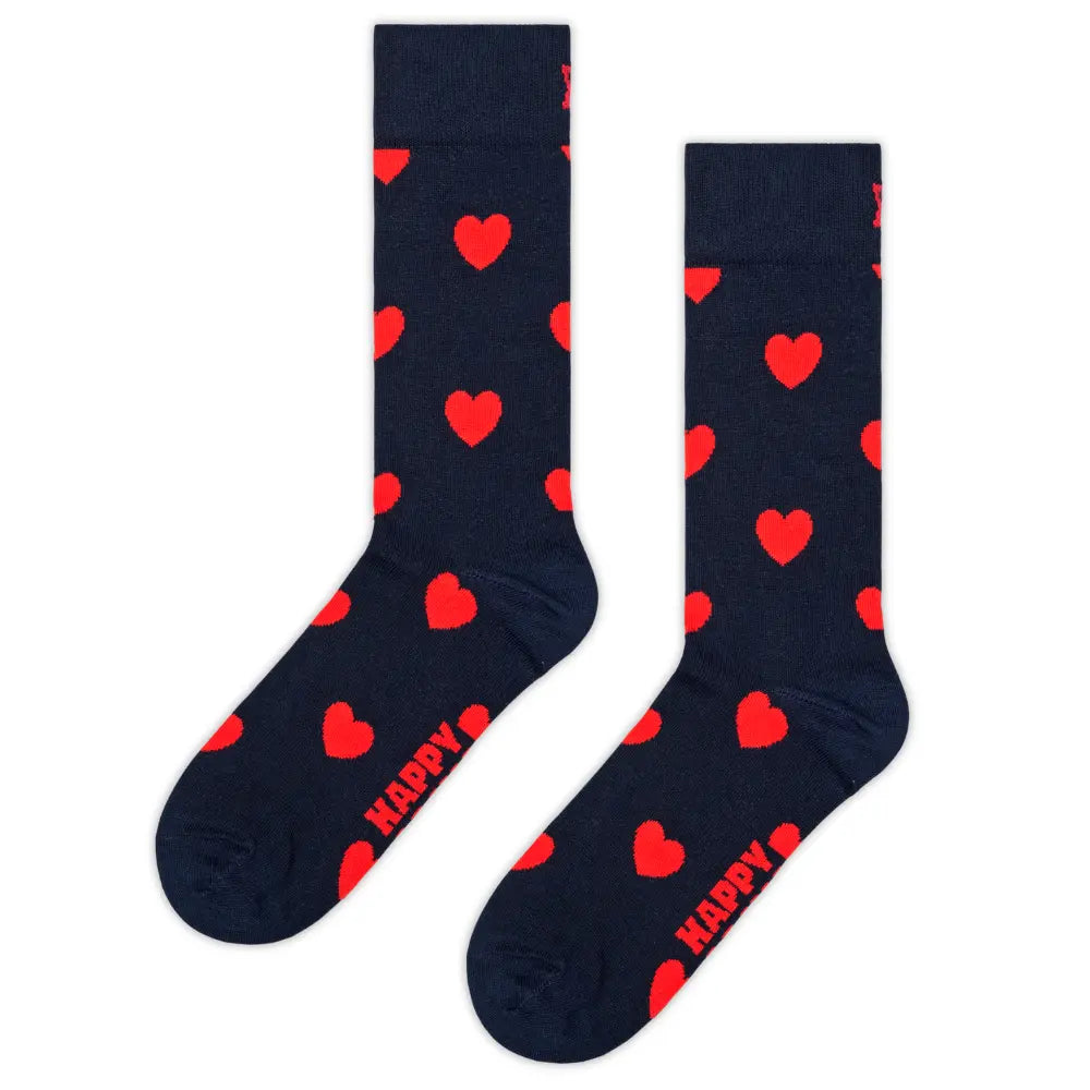 Heart Sock, Navy