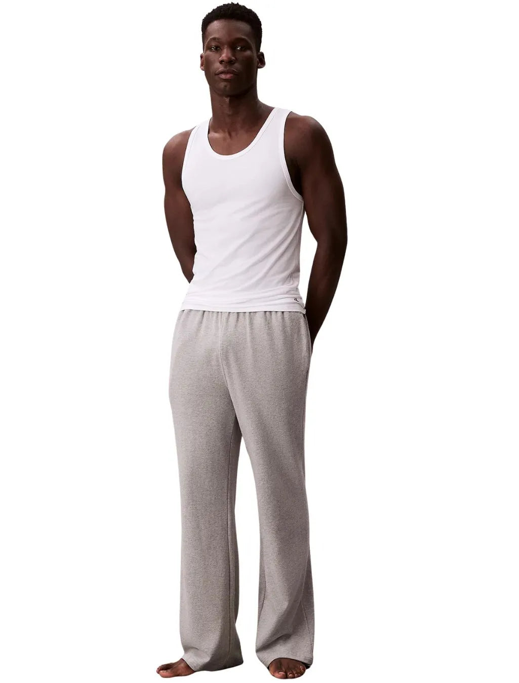 3-Pack Micro Stretch Tank Vests, All White