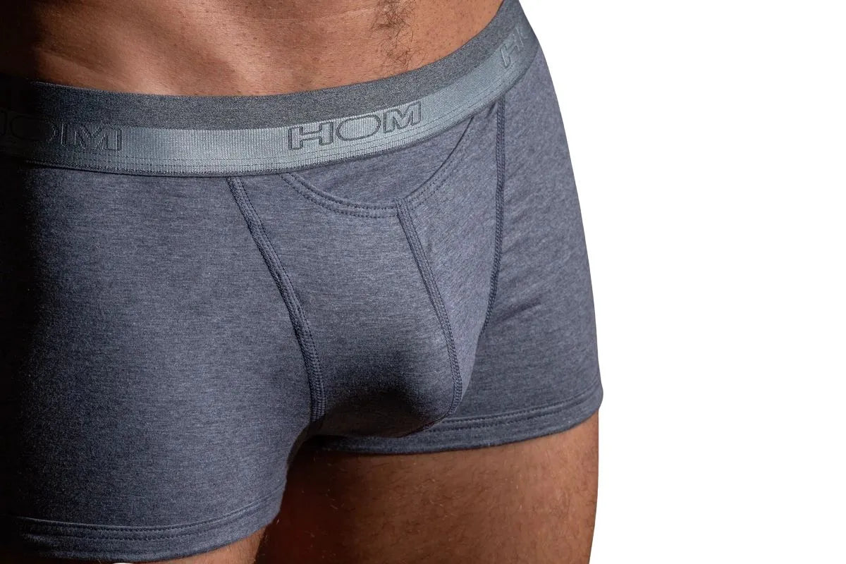 Sumptuous HO1 Boxer Trunk, Heather Grey