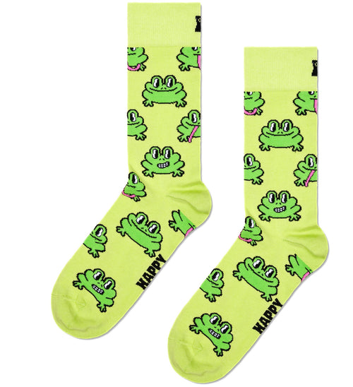 Happy Socks - Frog Socks, Green - Boxers - and - Briefs.net
