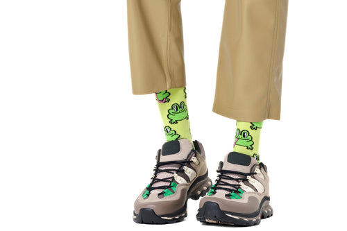 Happy Socks - Frog Socks, Green - Boxers - and - Briefs.net
