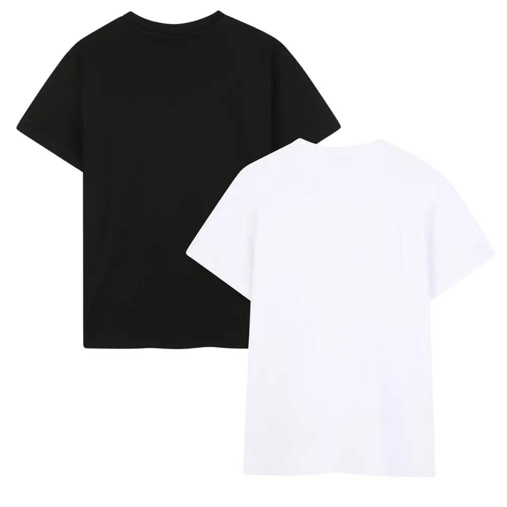 Boys 2-Pack Classic T-Shirts, Black/White
