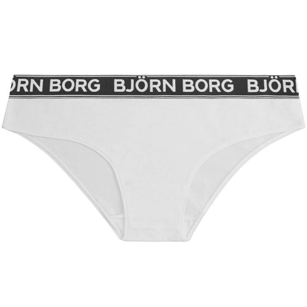 Iconic Cotton Cheeky Brief, White