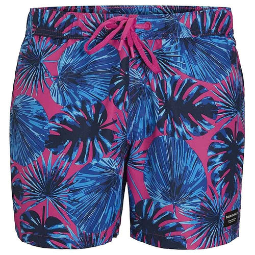 Lockere Badeshorts Sylvester, Garden Fuchsia