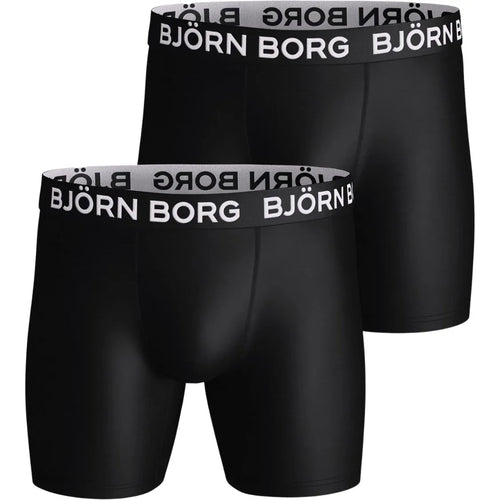 Bjorn BorgBoxer Briefs 2 - pack2 - Pack Sports Performance Boxer Briefs, BlackBoxers & Briefs